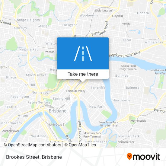 Brookes Street map