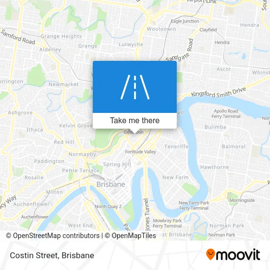 Costin Street map