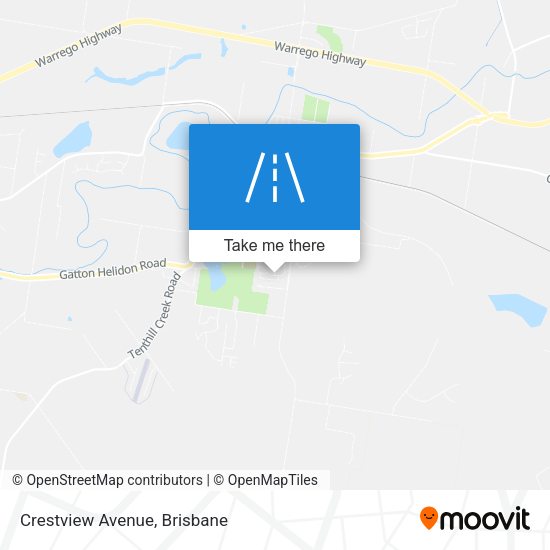 Crestview Avenue map