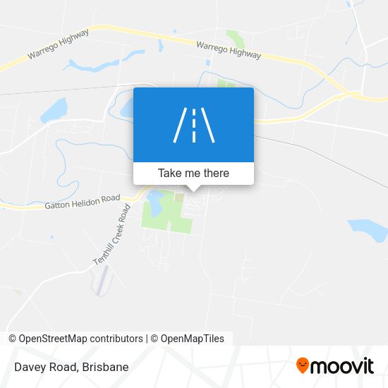 Davey Road map