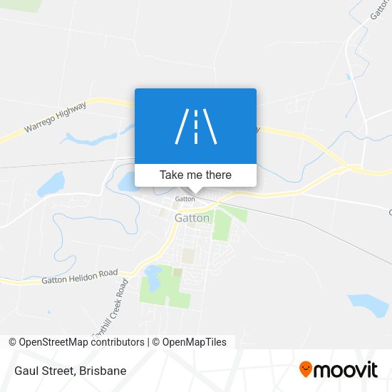 Gaul Street map