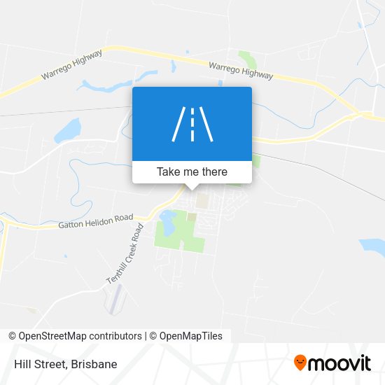 Hill Street map