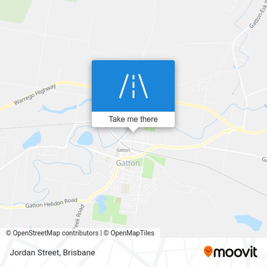 Jordan Street map