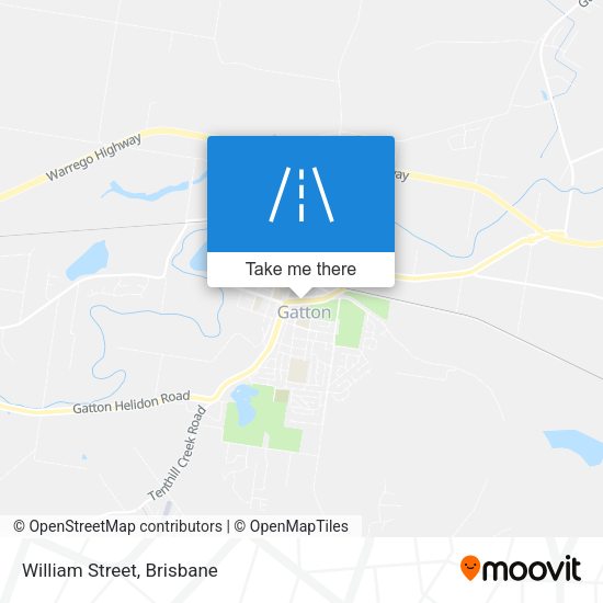 William Street map