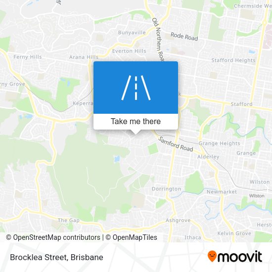 Brocklea Street map