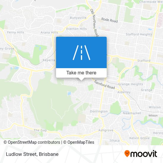 Ludlow Street map