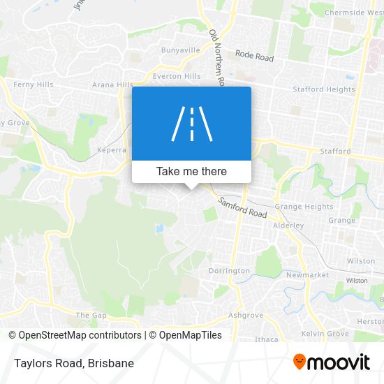 Taylors Road map