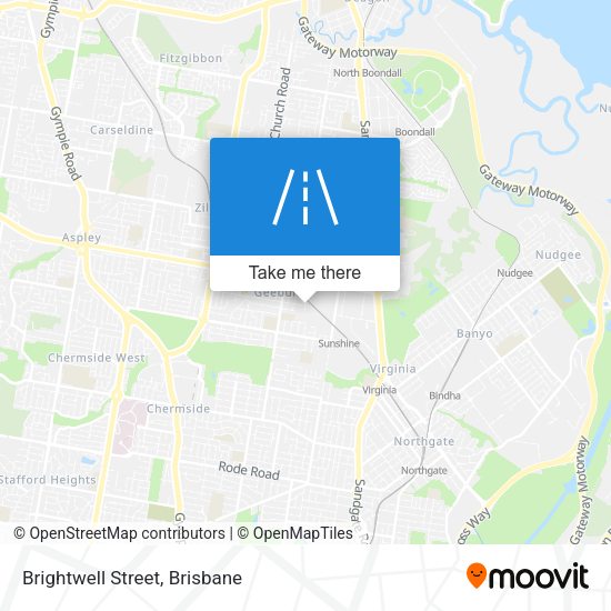 Brightwell Street map