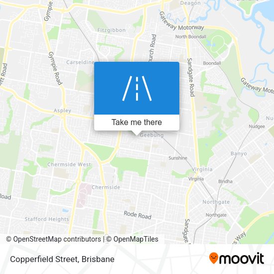 Copperfield Street map