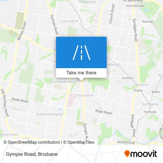 Gympie Road map