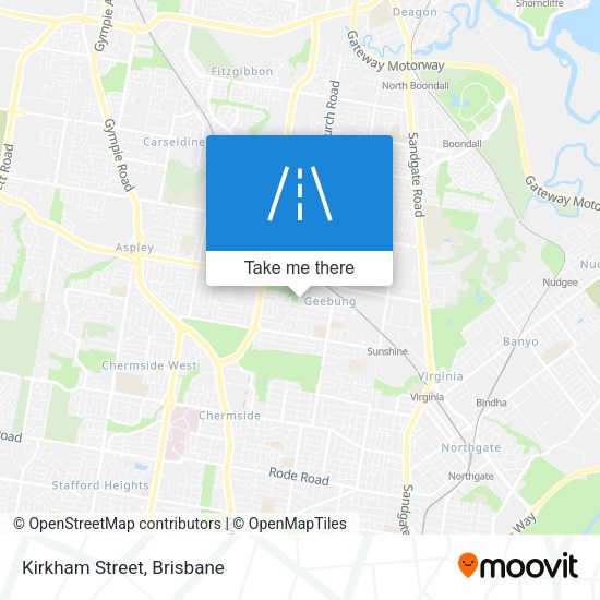 Kirkham Street map