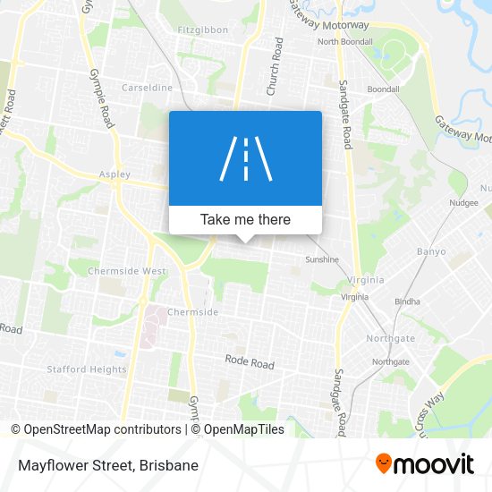 Mayflower Street map