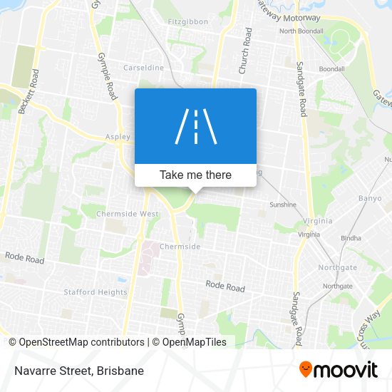 Navarre Street map