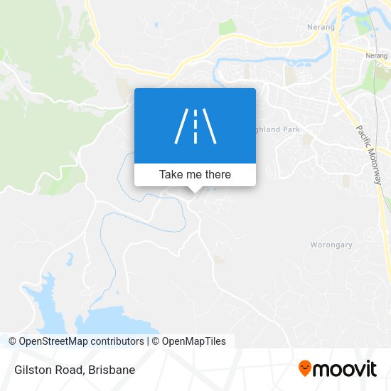 Gilston Road map