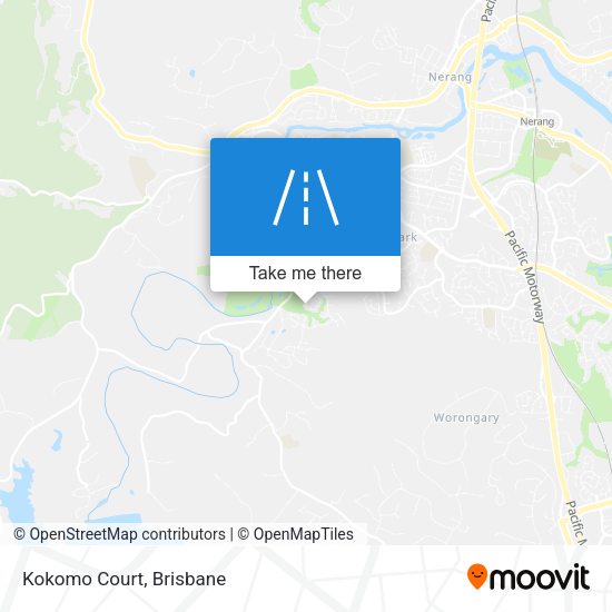 Kokomo Court map