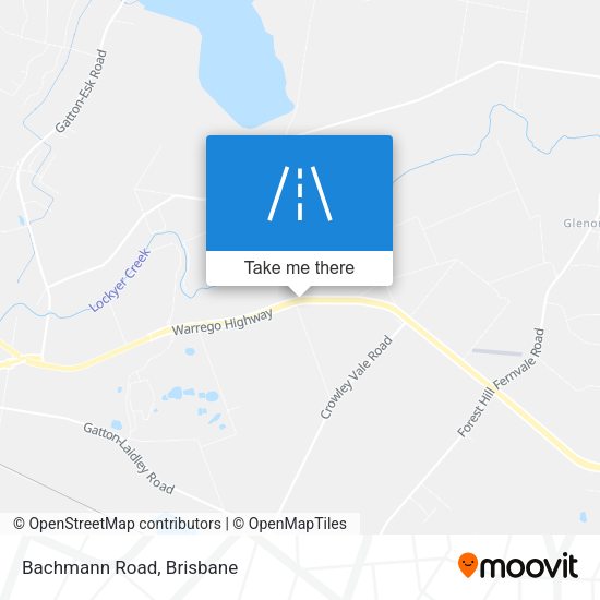 Bachmann Road map
