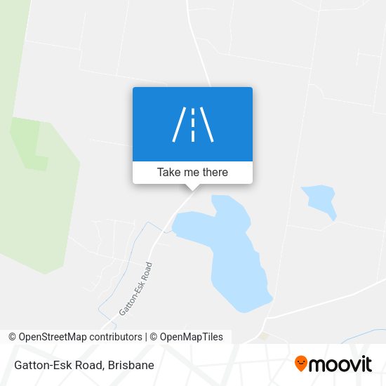 Gatton-Esk Road map