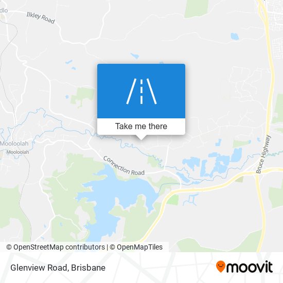Glenview Road map