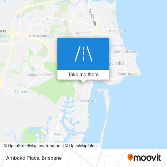 Ambako Place map