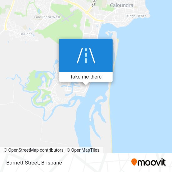 Barnett Street map
