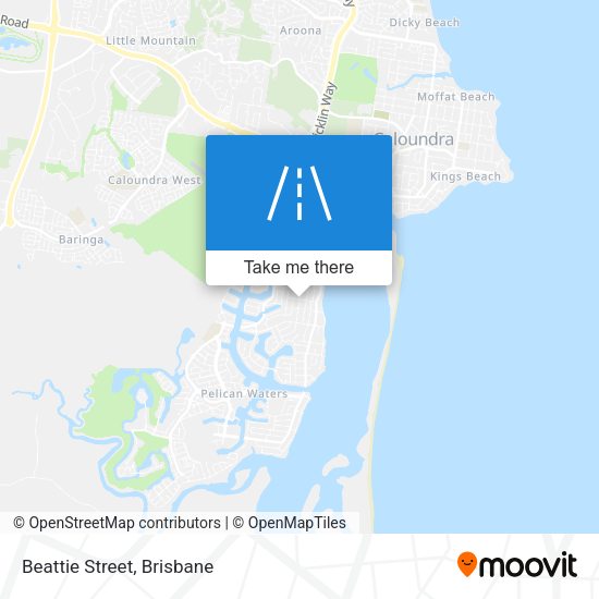 Beattie Street map