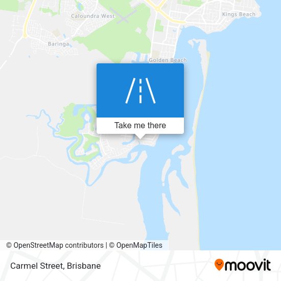 Carmel Street map