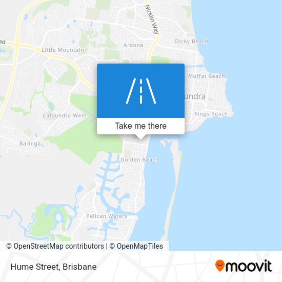 Hume Street map