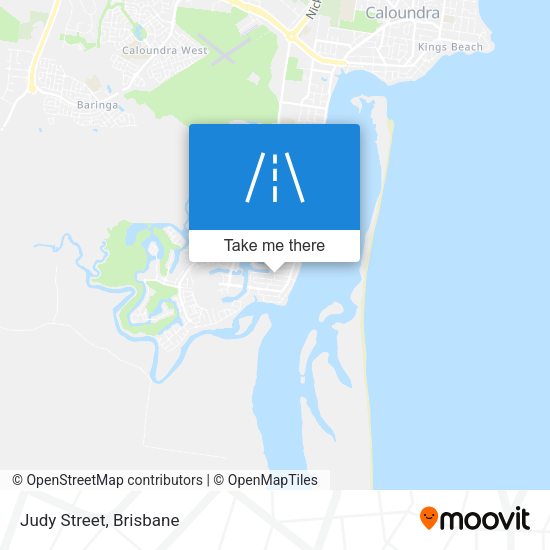 Judy Street map