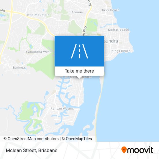 Mclean Street map