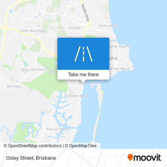 Oxley Street map