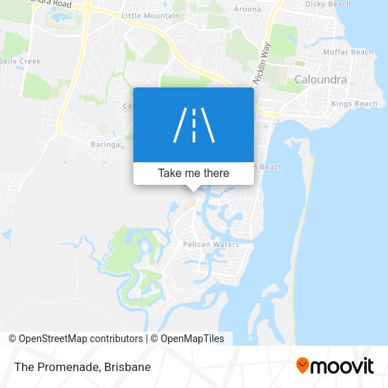 The Promenade map