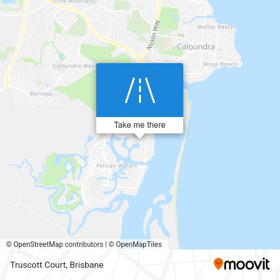 Truscott Court map