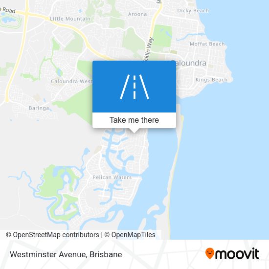 Westminster Avenue map