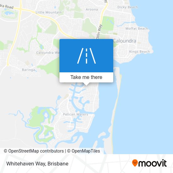 Whitehaven Way map