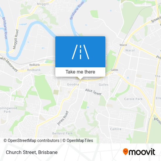 Church Street map