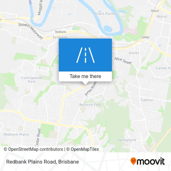 Redbank Plains Road map