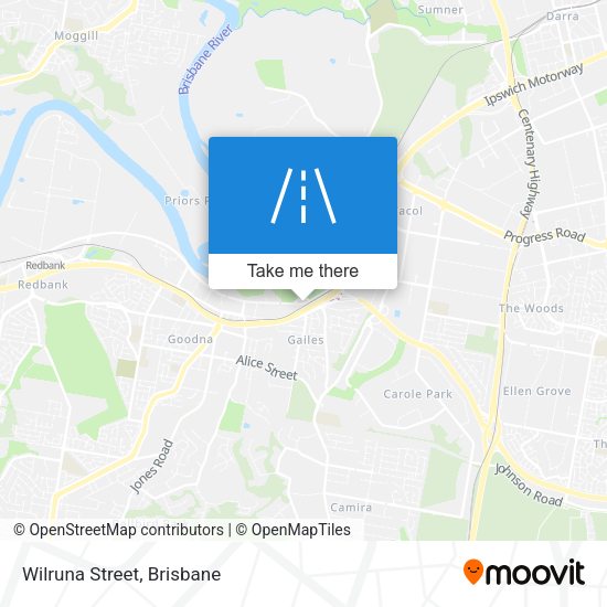 Wilruna Street map
