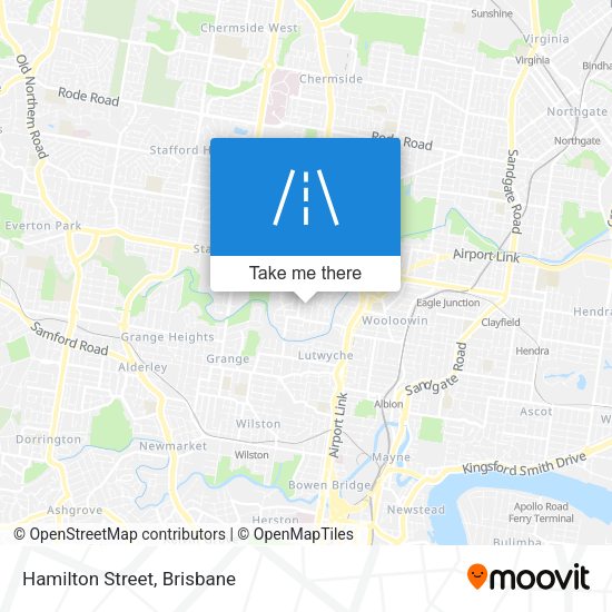 Hamilton Street map
