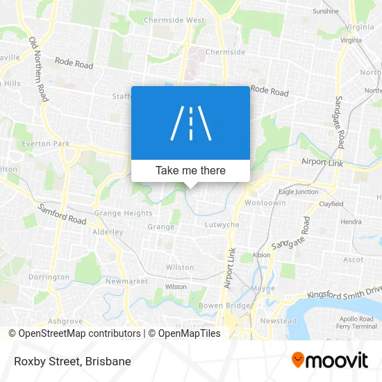 Mapa Roxby Street