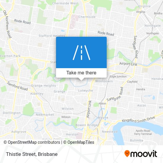 Thistle Street map