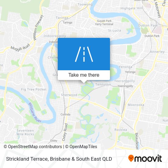 Strickland Terrace map