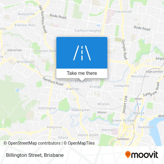 Billington Street map