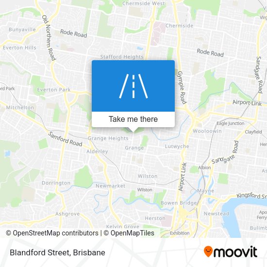 Blandford Street map