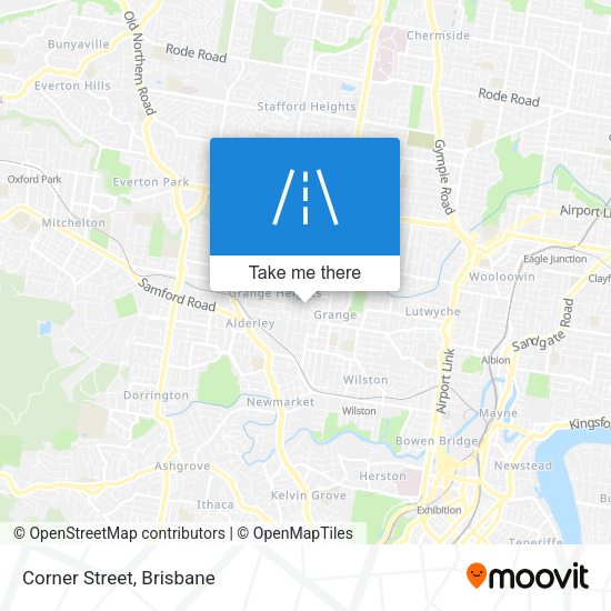 Corner Street map