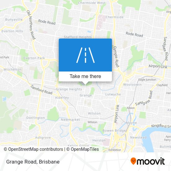 Grange Road map