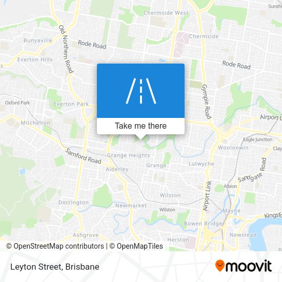 Leyton Street map