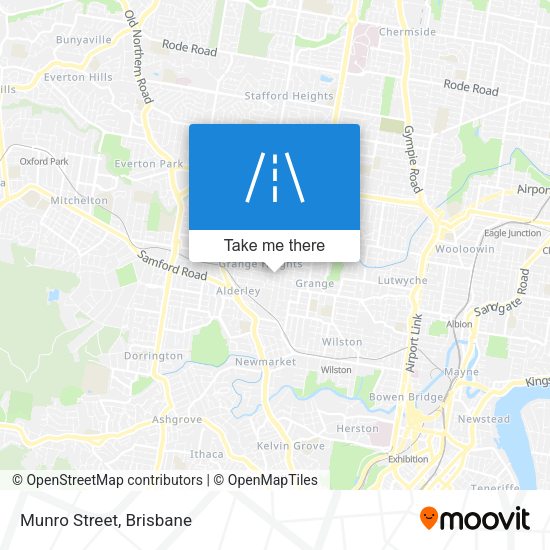 Munro Street map