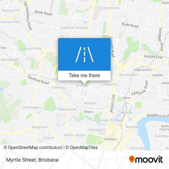 Myrtle Street map