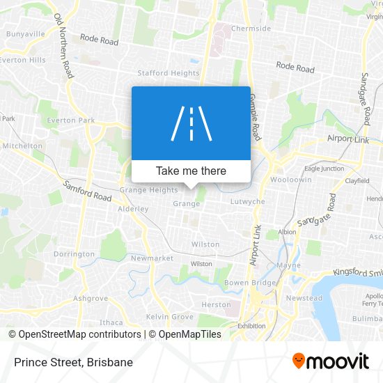 Prince Street map