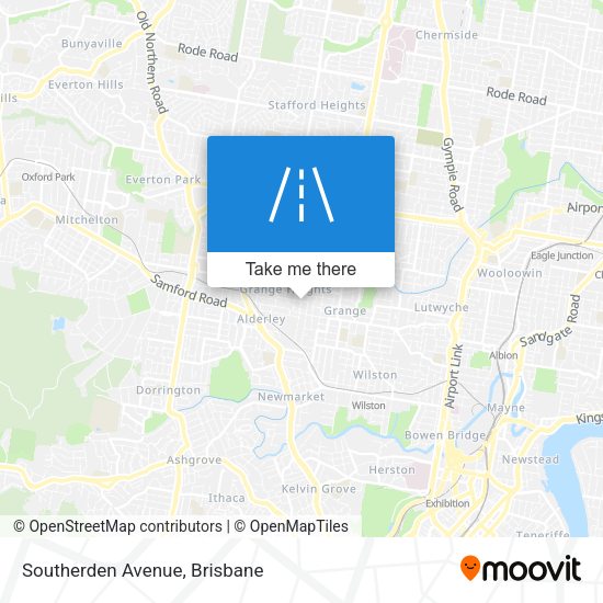 Southerden Avenue map